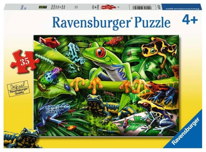 Ravensburger Puzzle Erstaunliche Amphibien 35 Teile