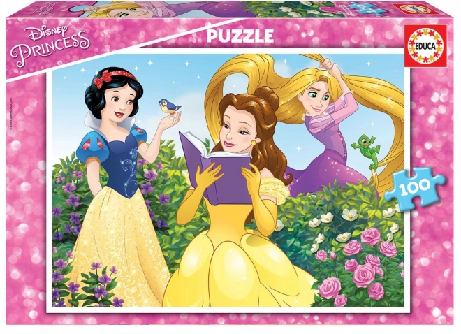 Puzzle Disney Prinzessinnen Schneewittchen, Belle und Rapunzel 100 Teile