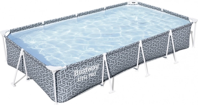 Rechteckiger Pool mit Gestell Bestway Steel Pro 366 x 201 x 66 cm