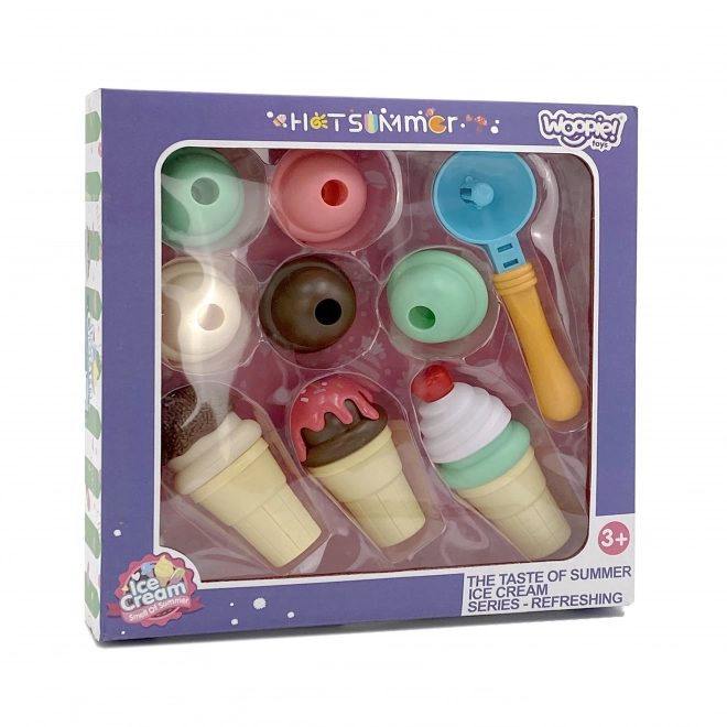 Woopie Eiscreme-Machset mit 15 Teilen