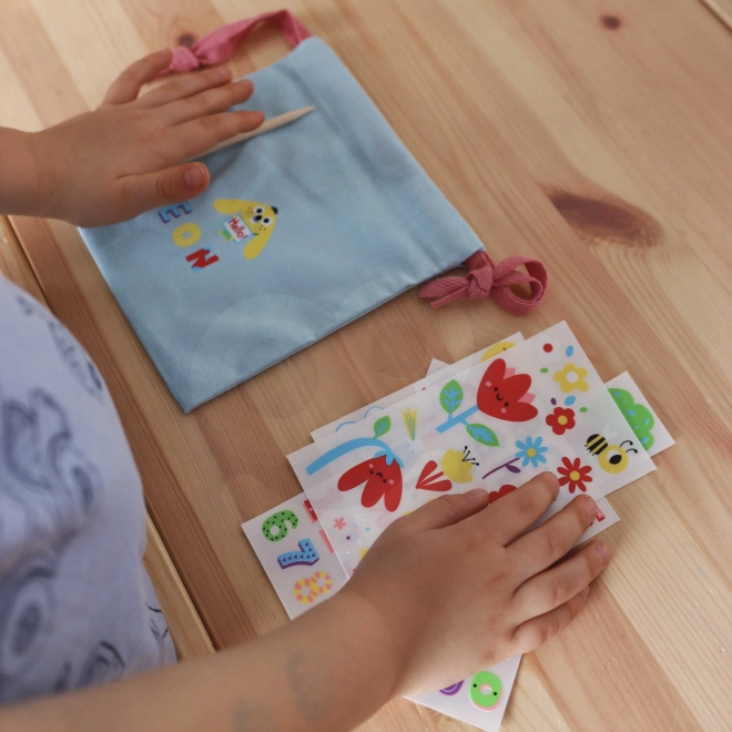 Woopie Art&Fun Kreativset Magische Handtasche mit Aufklebern