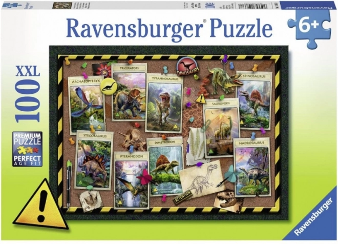 Ravensburger Dinosaurier-Sammlung XXL Puzzle 100 Teile