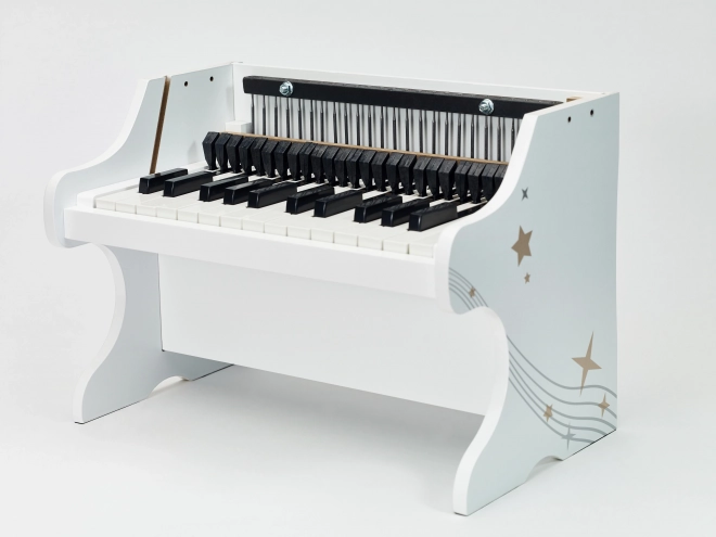 Klassisches Holzklavier für Kinder mit Lernbuch