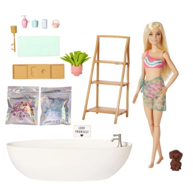 Barbie Entspannungs-Bad-Set mit Konfetti