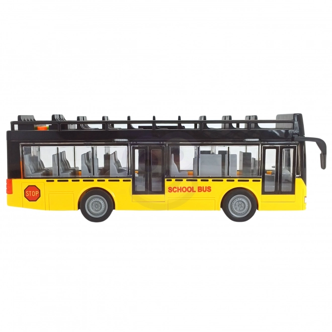 WOOPIE Bus mit Lichtern und öffnenden Türen