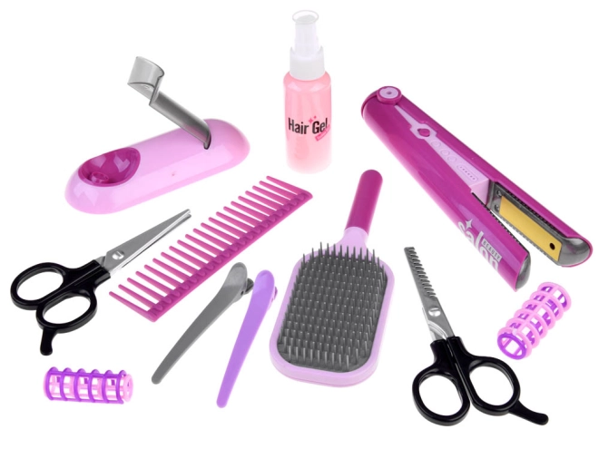 Alle notwendigen Friseurwerkzeuge