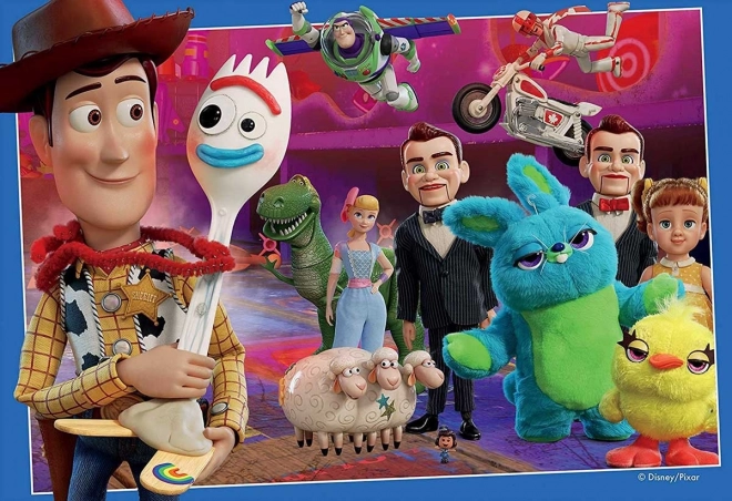 Ravensburger Puzzle Toy Story 4: Woody und Forky