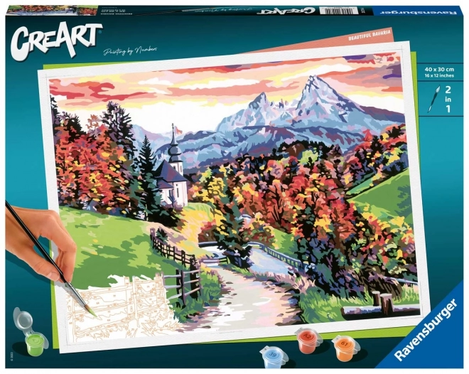 Ravensburger CreArt Malset: Schöne Bayern