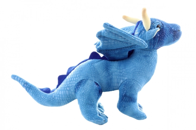 Plüschdrache blau umweltfreundlich
