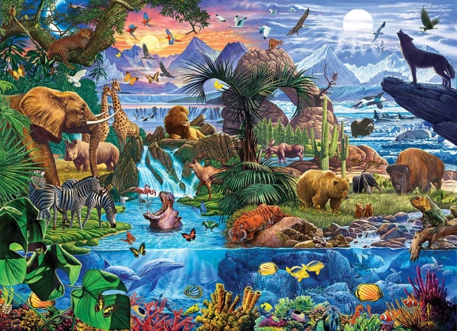 Eurographics Puzzle Tiere der Welt 5000 Teile