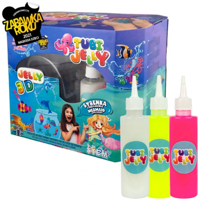 Tubi Jelly Set mit großem Aquarium Meerjungfrau