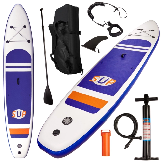 Paddleboard Aufblasbares SUP-Board mit Zubehör 380cm 160kg