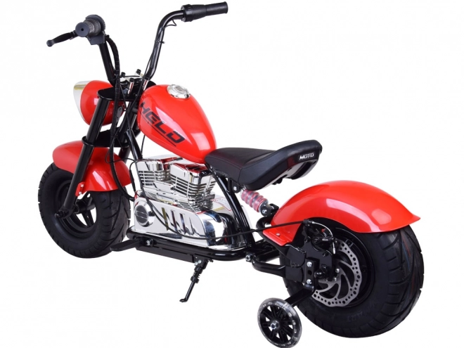 Elektrischer Chopper Motorrad für Kinder – Rot