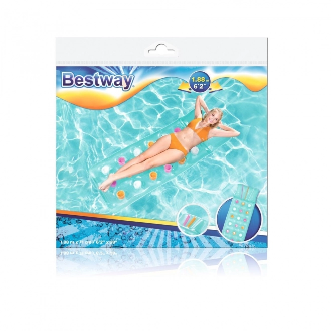 Bestway aufblasbare blaue Matratze