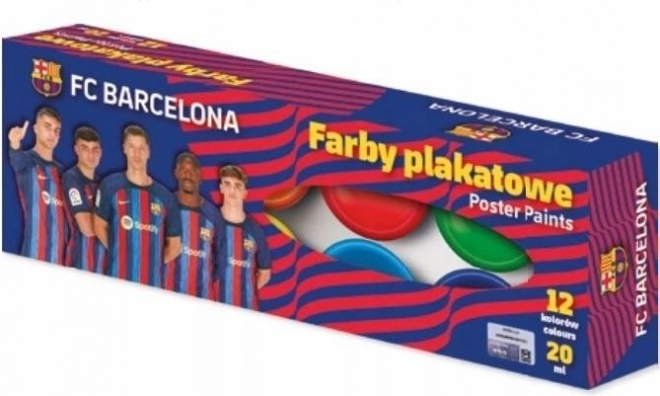 Tempera-Farben ASTRA FC BARCELONA 12×20 ml
