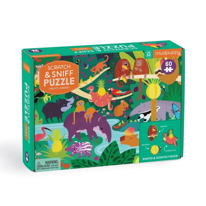 Scratch & Sniff: Banane, Ananas und Mango