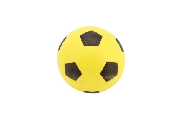 Fußball Gummiball 12 cm, verschiedene Farben