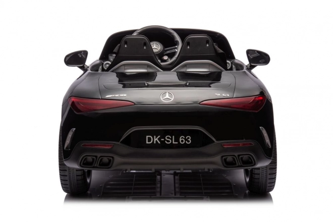 Elektrisches Kinderauto Mercedes AMG SL63 Schwarz