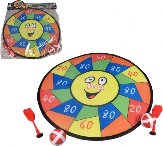 Zielscheibe mit Pfeilen und Bällchen - 36 cm