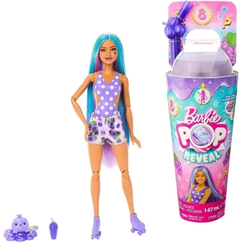 Barbie Pop Reveal - Fruchtiger Saft, Lila