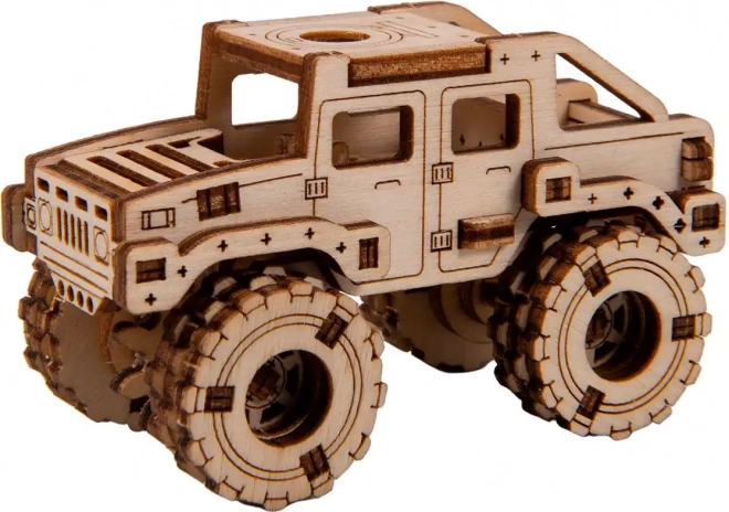 3D Holzpuzzle Monster Truck Modell