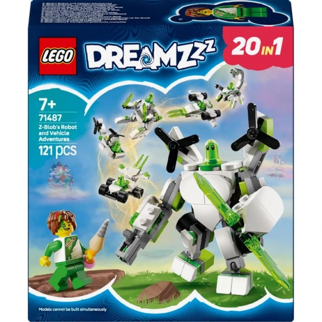 LEGO Dreamzzz Abenteuer Z-Blob – Roboter und Fahrzeuge