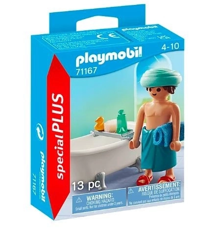 Playmobil Special Plus Mann in der Badewanne