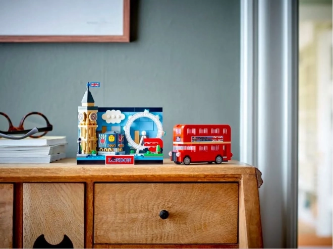 Lego Lustige London Postkarte