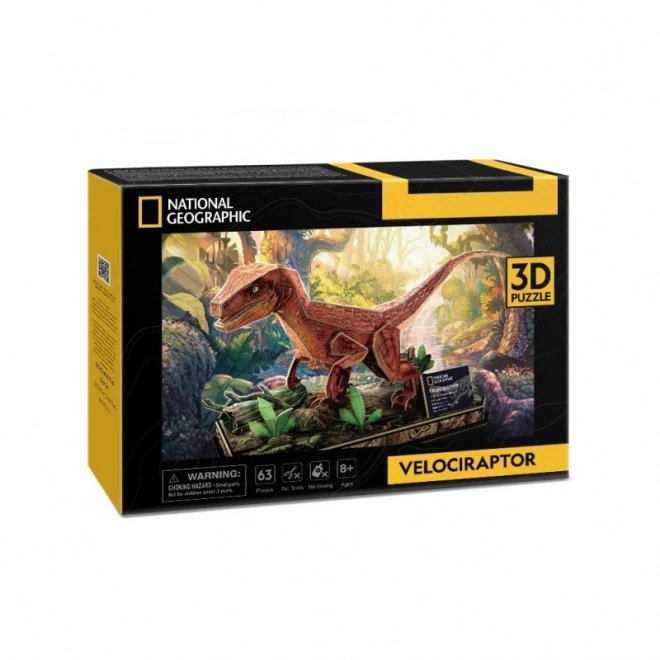 3D-Puzzle National Geographic Velociraptor