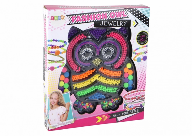 DIY-Schmuckset Perlen 3000 Stück Eule
