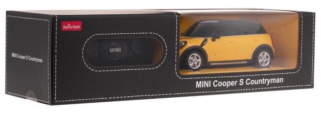 R/C Mini Countryman Rot im Maßstab 1:24 von Rastar – Gelb
