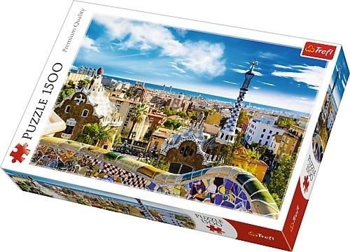 Puzzle 1500 Teile Park Güell Barcelona