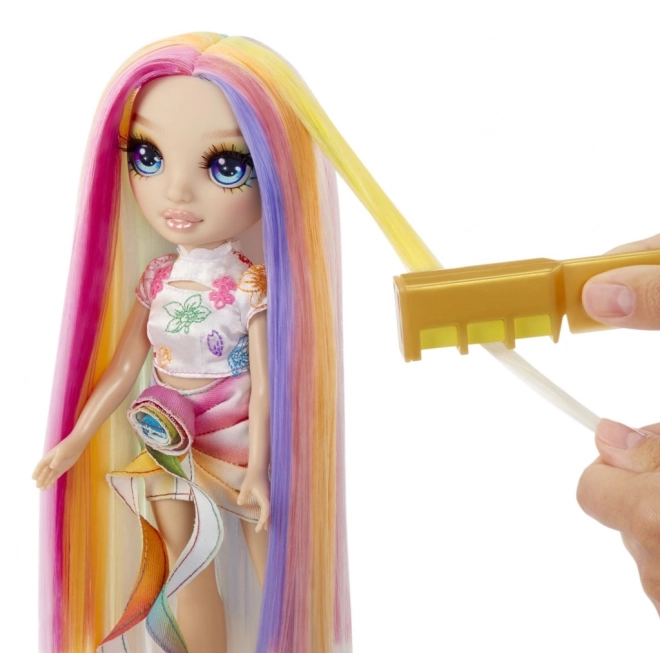 Rainbow High Puppe mit Haarkreide