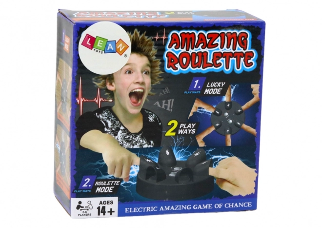 Lügendetektor Spiel mit Elektroschock Roulette
