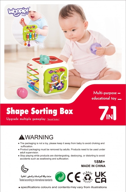 Woopie Baby Sinnvolle Lernwürfel Aktivität