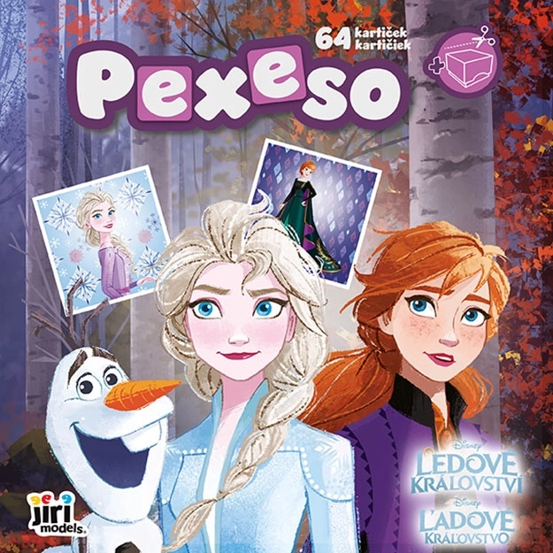 Pexeso im Heft Die Eiskönigin