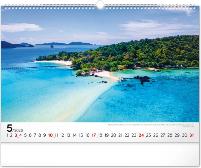 Wandkalender Meer 2026