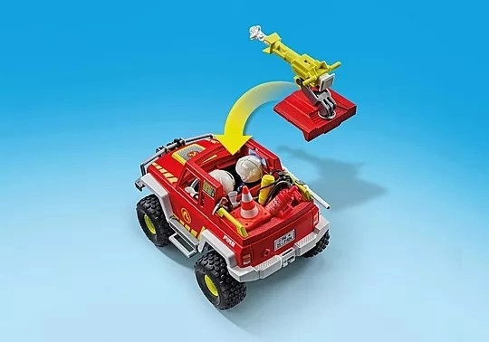 Geländegängiges Feuerwehrfahrzeug von Playmobil