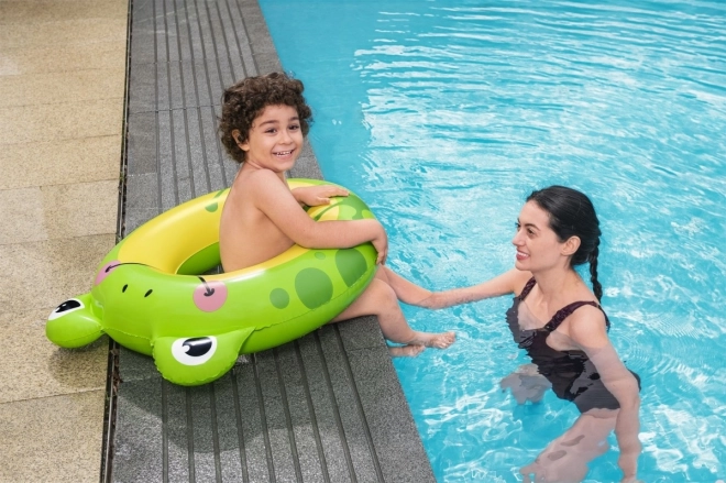 Schwimmring für Kinder mit Panda- und Froschmotiv