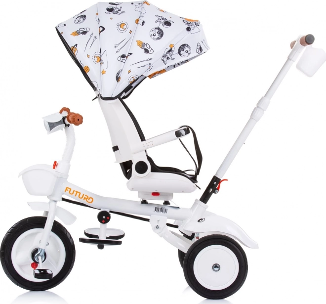 Chipolino Dreirad mit Verdeck Futuro 2-in-1