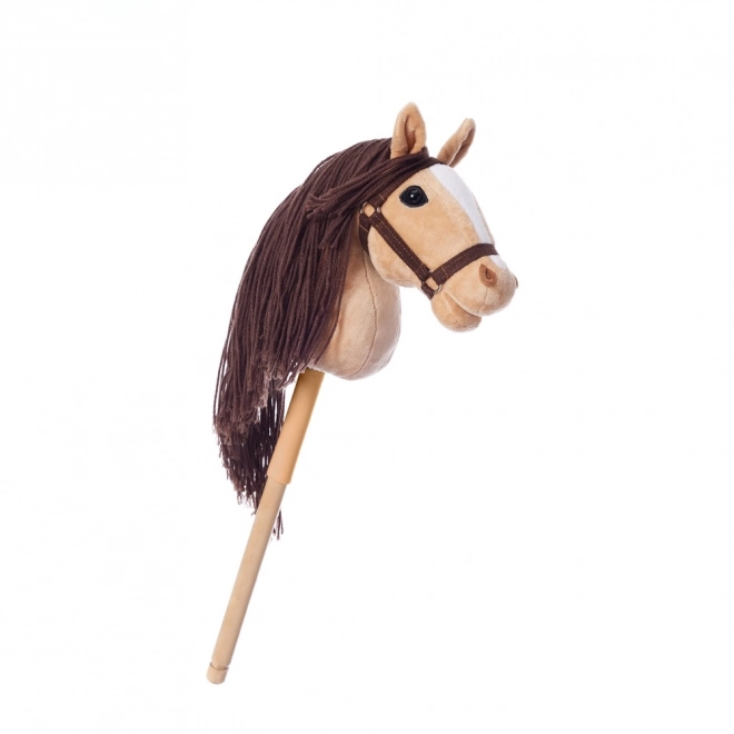 Hobbyhorse auf Stab Beige, Modell A4