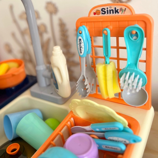 Küchenspüle 2-in-1 Kinderküche von Woopie