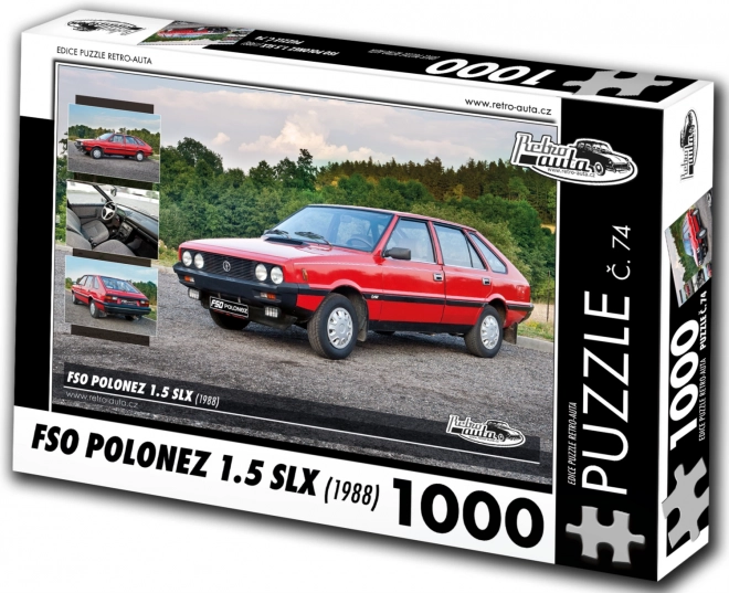 Retro-Auta Puzzle Fso Polonez 1988