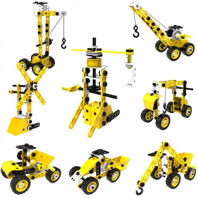 Konstruktionsset 8-in-1 Fahrzeuge