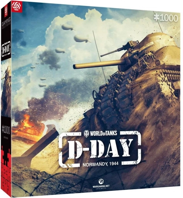 Puzzle World of Tanks: D-Day 1000 Teile