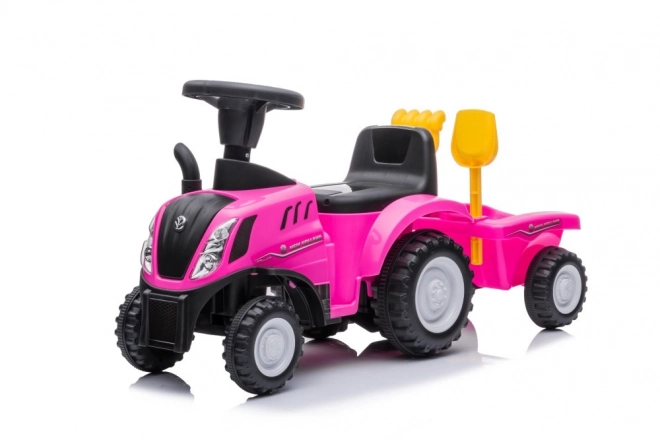 Rosa Trecker New Holland für Kinder