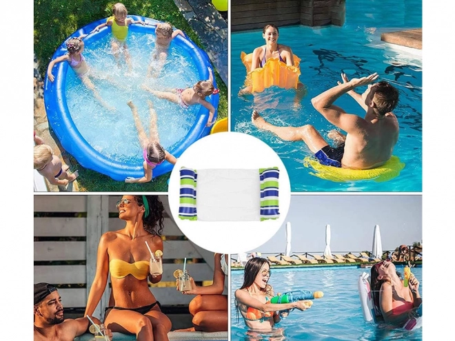 Aufblasbare Wasser-Hängematte für Pool und Strand