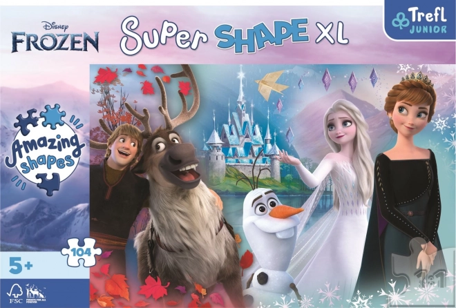 Trefl Puzzle Superform XL Frozen 2: In der Welt von Anna und Elsa