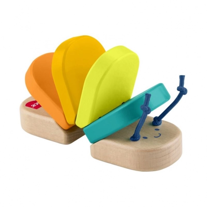 Fisher-Price Holz-Rassel Raupe