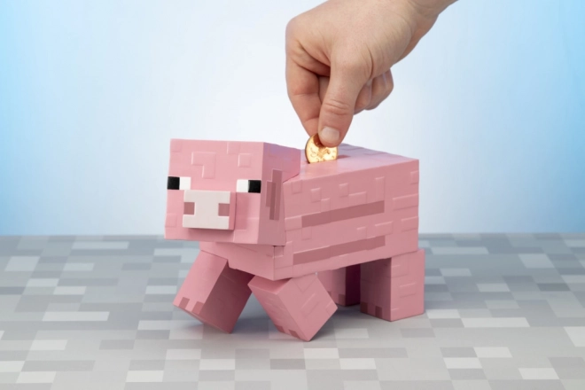 Minecraft Spardose Schwein